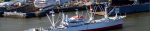 Hamburger Hafen von Oben