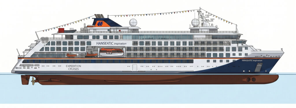 Seitenansicht Hanseatic Inspiration