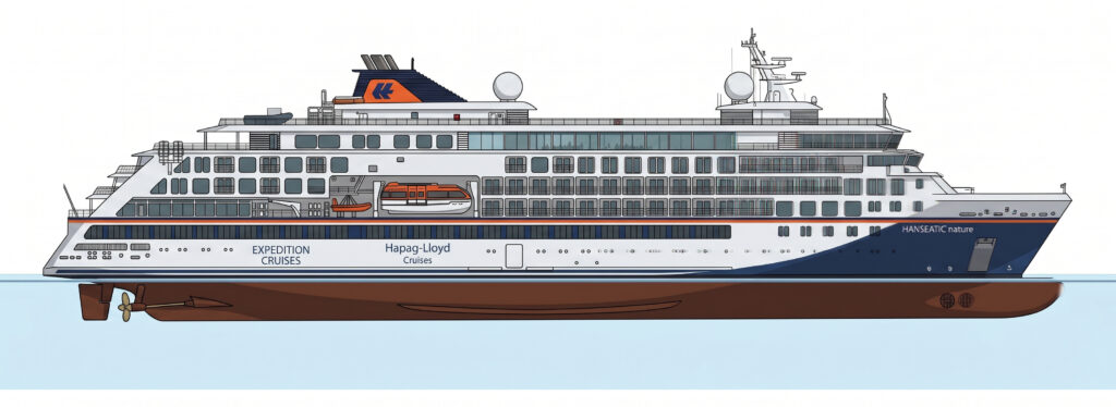 Seitenansicht Hanseatic Nature
