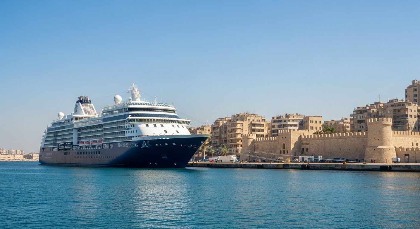 Alexandria Kreuzfahrten: Hafenbehörde empfängt Aroya und Regent