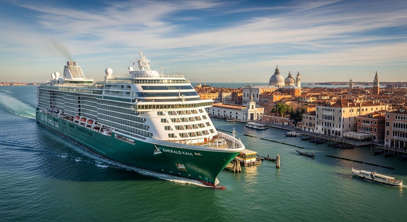 Emerald Kaia Taufe in Venedig feierlich vollzogen