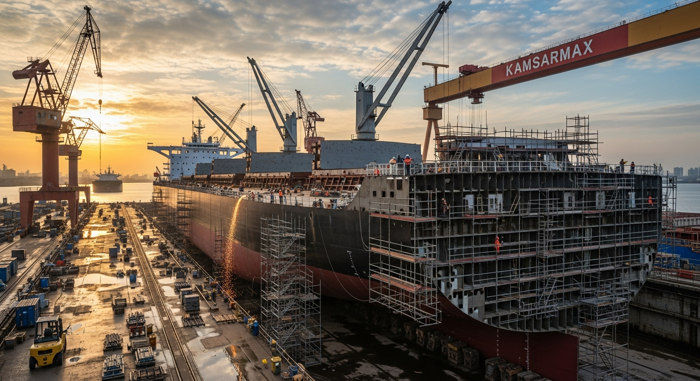 Kamsarmax Neubauauftrag: Erasmus bestellt acht Bulker