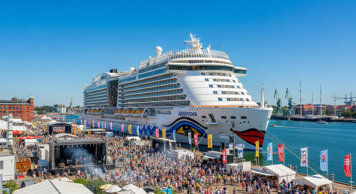 Kieler Woche Kreuzfahrt 2026: AIDA Hauptsponsor & Schiffe in Kiel