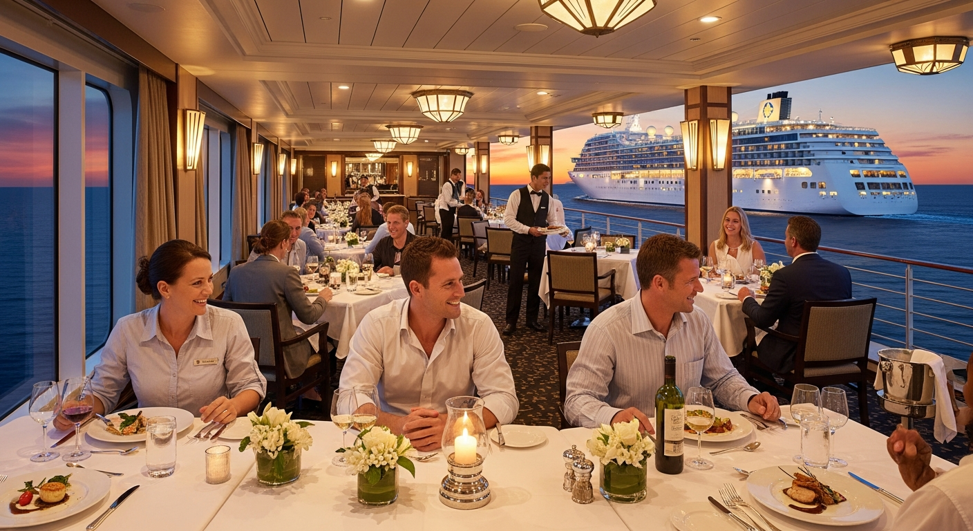 Kreuzfahrt-Abschiedsessen: Holland America führt neues Dinner ein