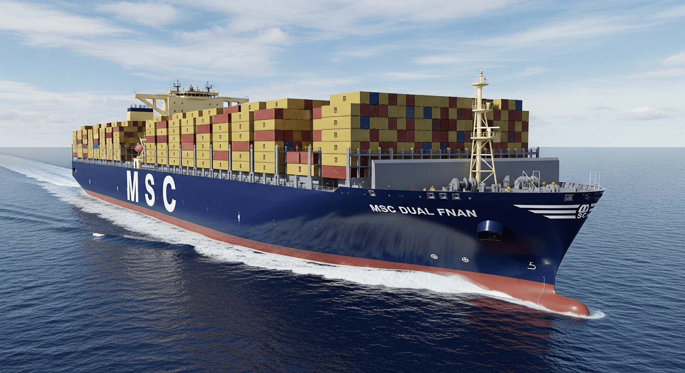 MSC Containerschiffe Bestellung: Bis zu 20 Megaschiffe geordert