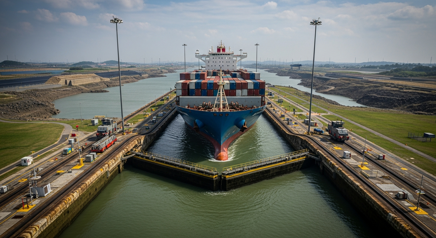 Panamakanal Tiefgang: Reduzierung der Neopanamax-Limits