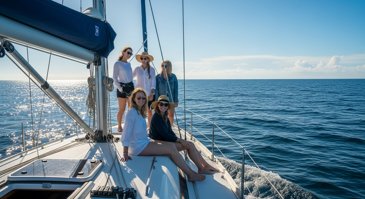 Yacht Weltumsegelung: Fünf Freundinnen erobern die Meere