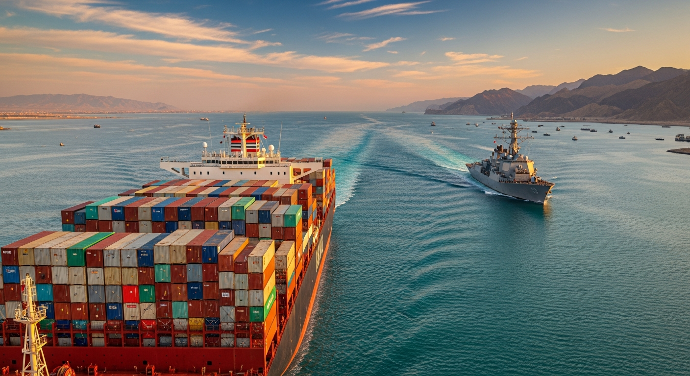 Hormuz-Strasse Blockade: USA fordern Frachtgebühr und Beanspruchen Schutzrolle