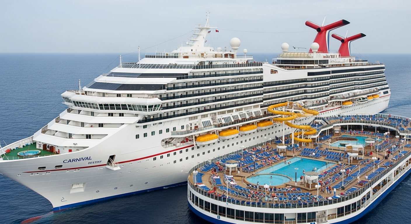 Kreuzfahrt Schiffsnamen: Carnival Destiny als sechste Wiederverwendung