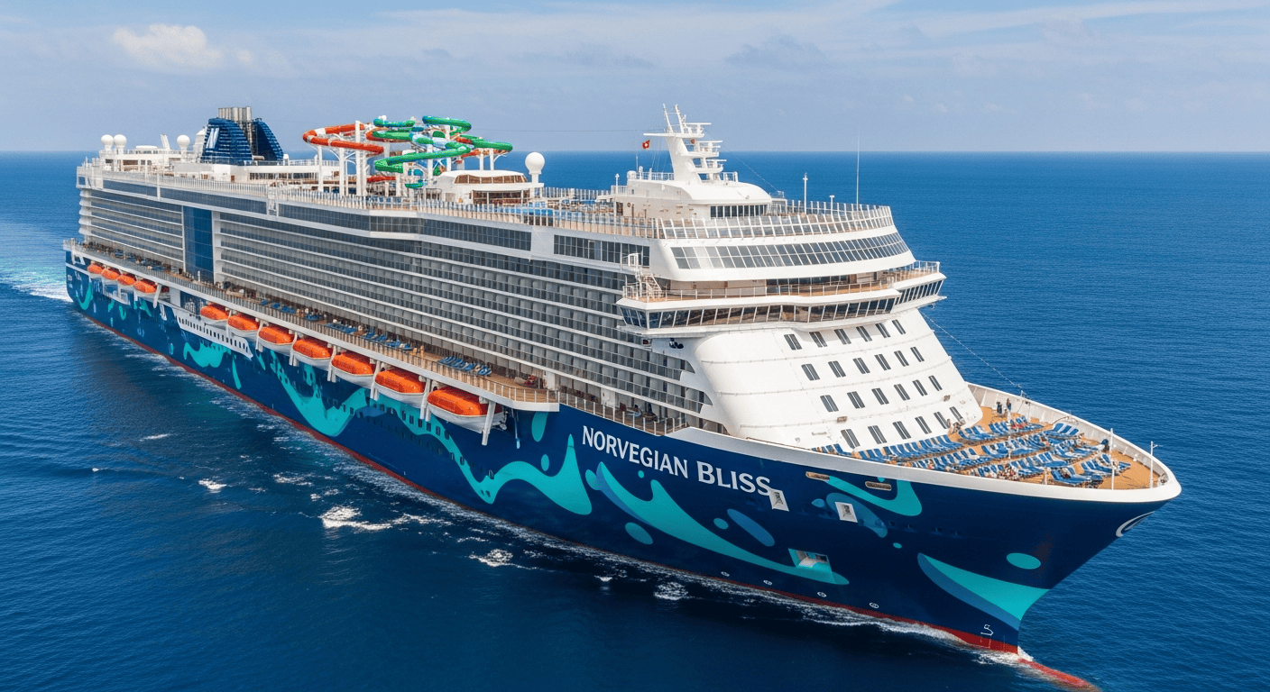 Norwegian Bliss Route angepasst: Wartung des Antriebssystems