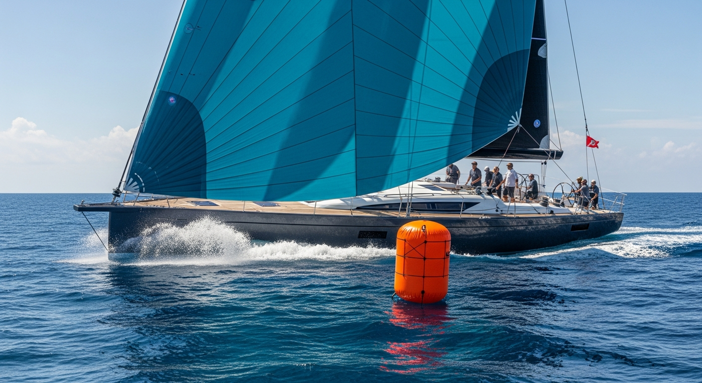 Regattataktik Lee-Gate: Experten-Tipps für Asymmetrische Spinnaker