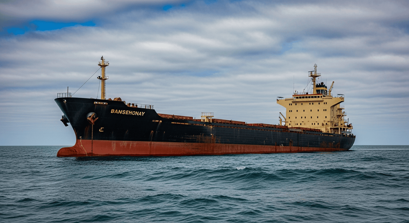 Steuerungsausfall Bass Strait: Ladungsschiff acht Stunden manövrierunfähig