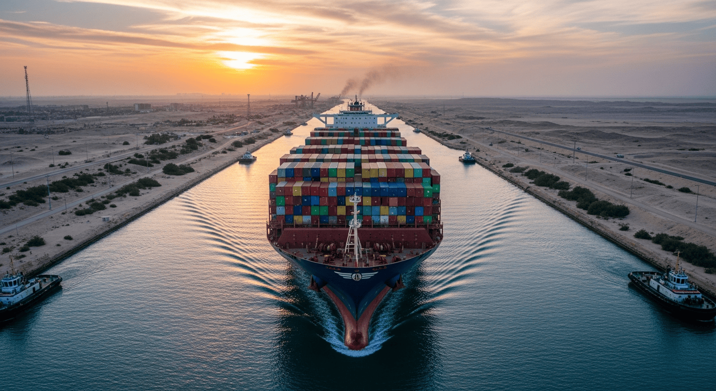 Suezkanal Containerverkehr: Maersk und Hapag-Lloyd kehren zurück