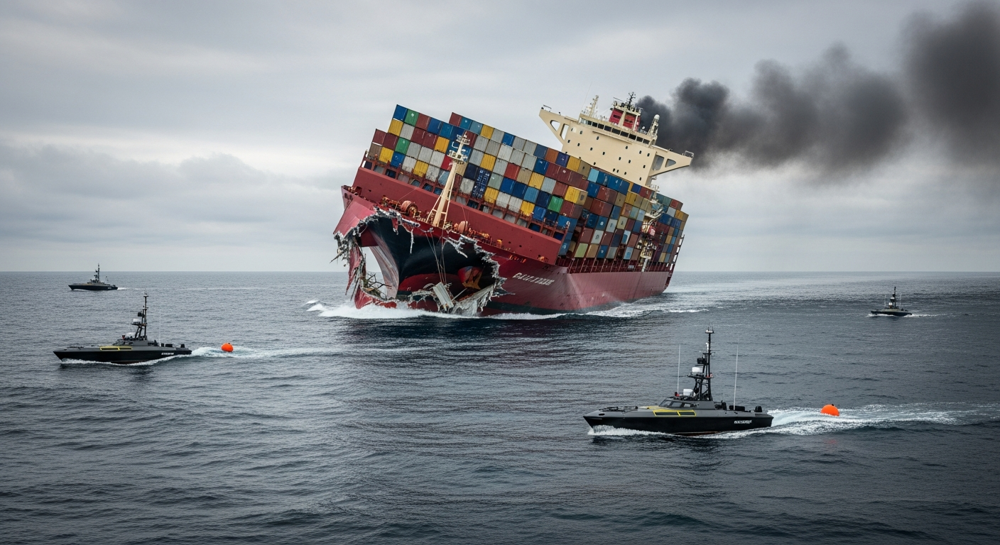 FESCO Containerschiff gesunken: Ukraine weitet Angriffe aus