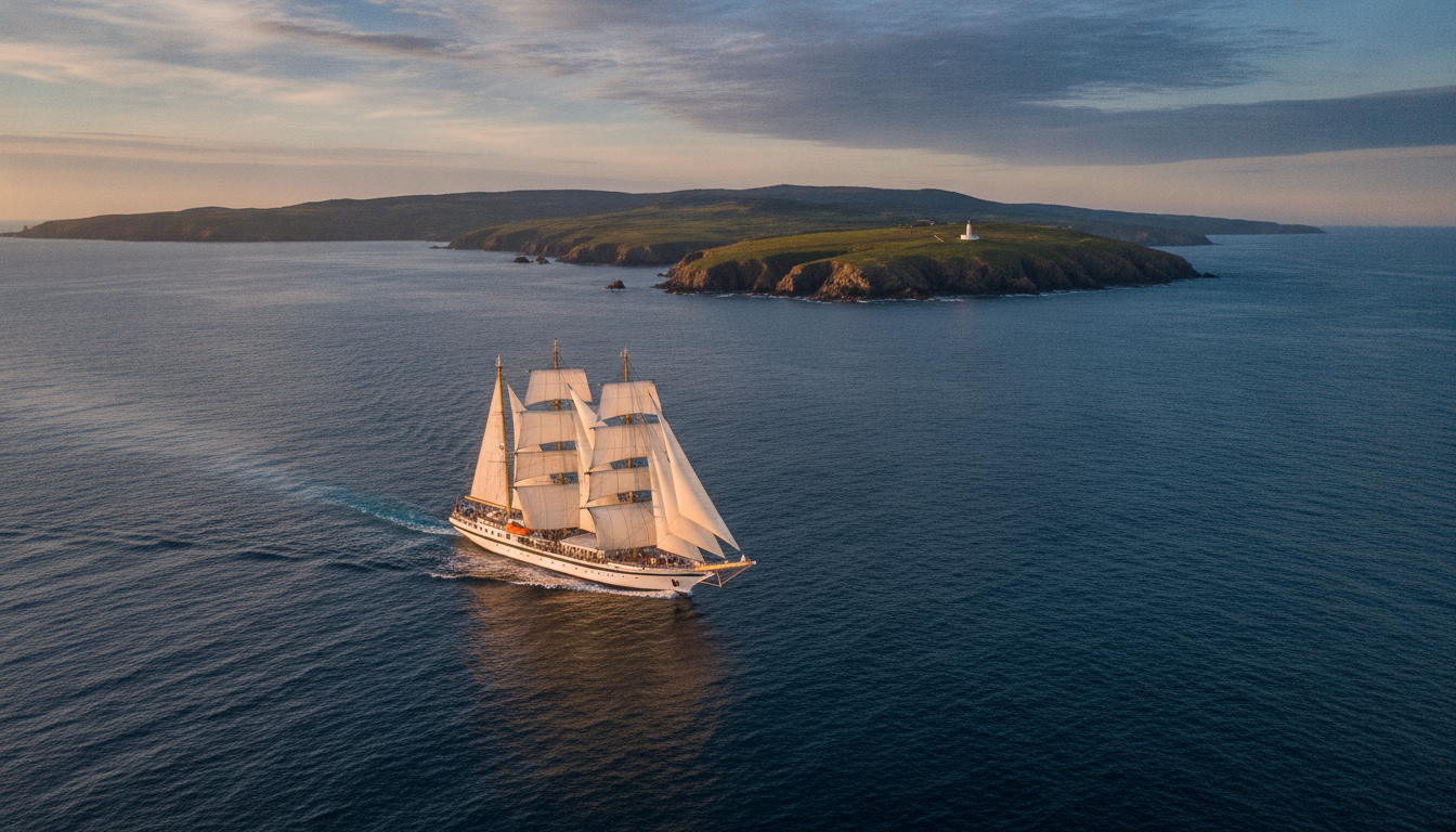 Kreuzfahrten Westeuropa 2027: Sea Cloud Spirit plant Atlantikrouten