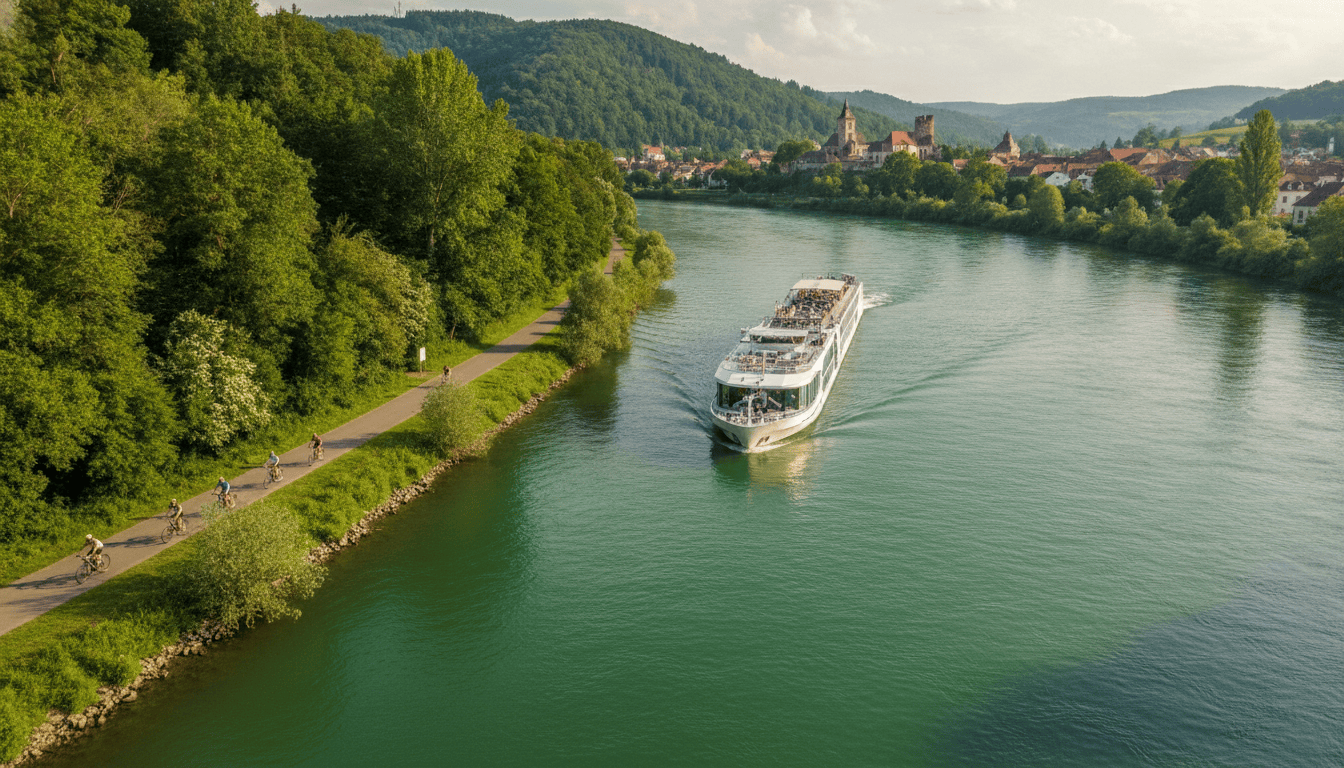 Donau-Radkreuzfahrten: Riverside stellt neue Routen vor