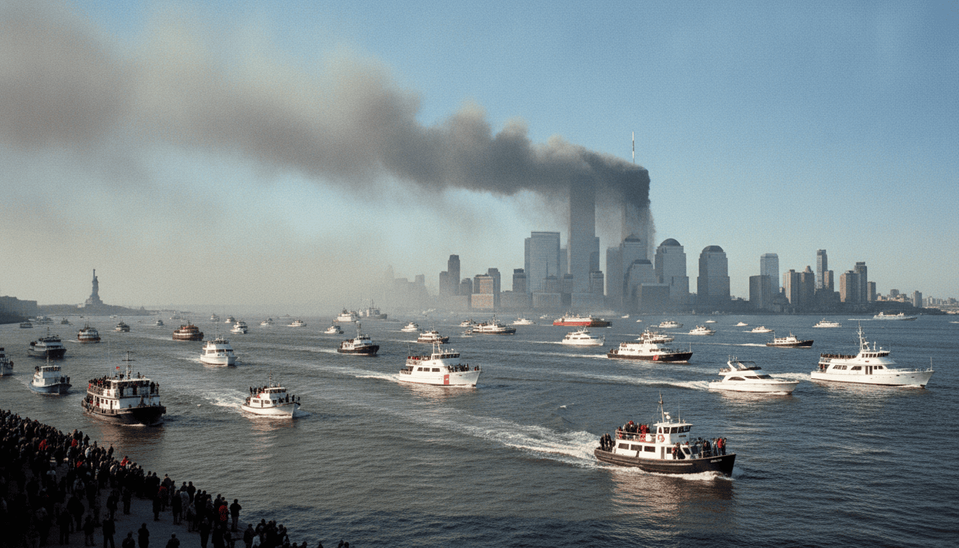 Evakuierung New York 9/11: Handelsschiffer geehrt nach 25 Jahren