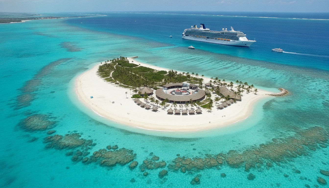 Half Moon Cay Neuerungen: Neuer Beach Club und Food Pavilion