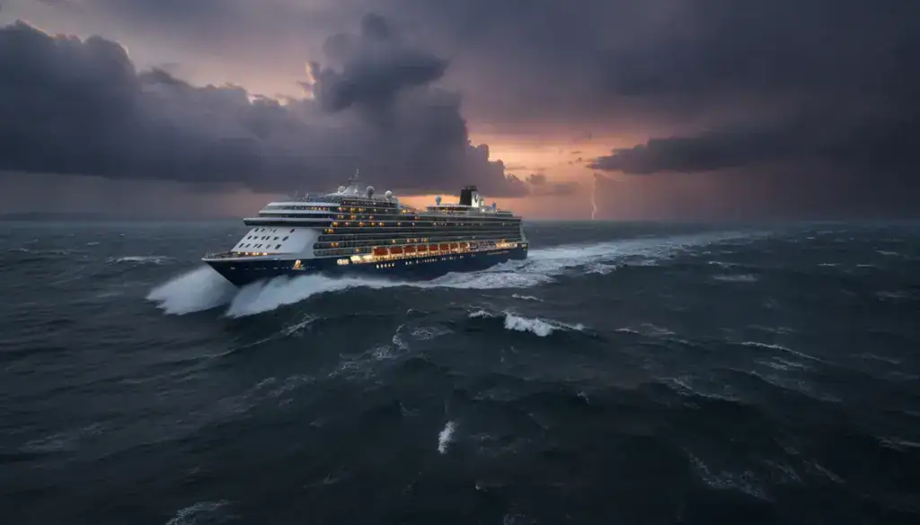 KI-generiertes Symbolbild: Kreuzfahrt-Woche KW 39/2026: Routenänderungen und neue Nordkap-Abfahrten ab Hamburg