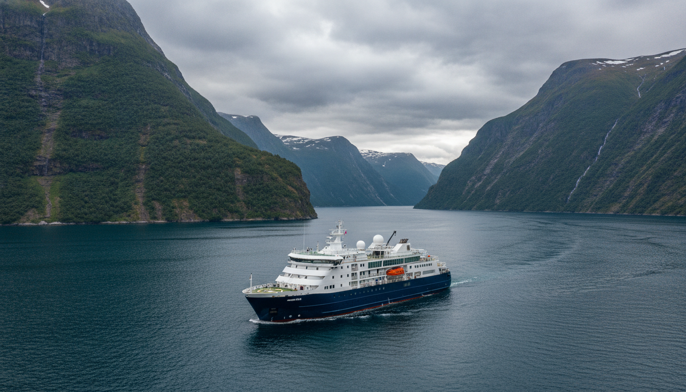Kreuzfahrtschiff Beschlagnahmung: Norwegen hält russisches Schiff fest