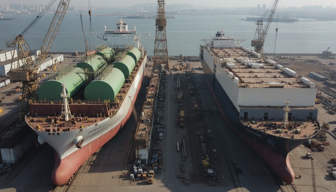 LNG Schiffsbestellungen steigen stark im August