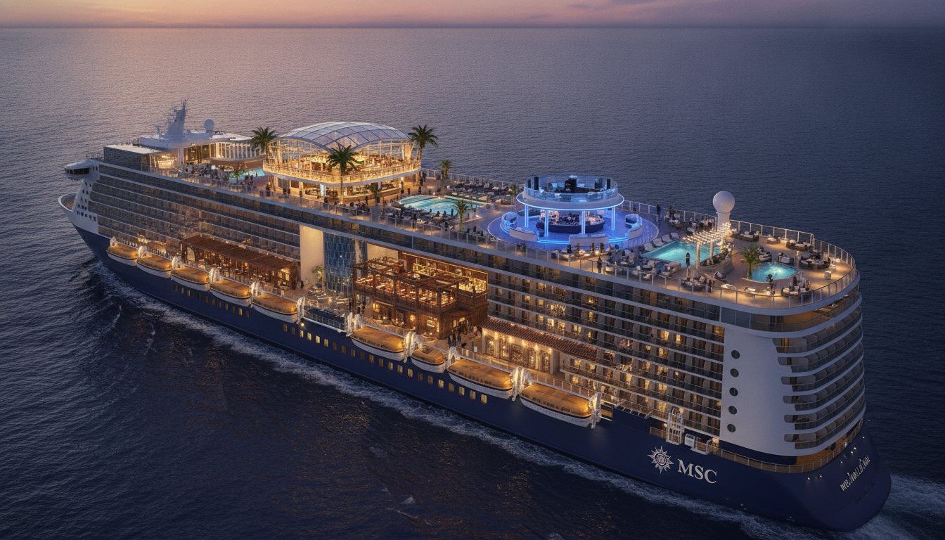 MSC World Asia Gastronomie: Fünf neue Barkonzepte an Bord