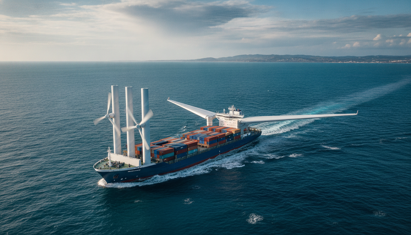 Windantrieb Frachtschiffe: Rückkehr der Segeltechnologie