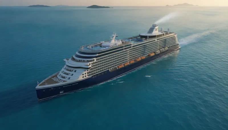 KI-generiertes Symbolbild: Hapag-Lloyd Cruises: Modernisierung und Führungswechsel