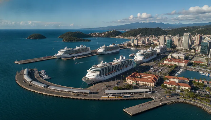 KI-generiertes Symbolbild: Madeira mit Rekordjahr, neues Terminal in Japan