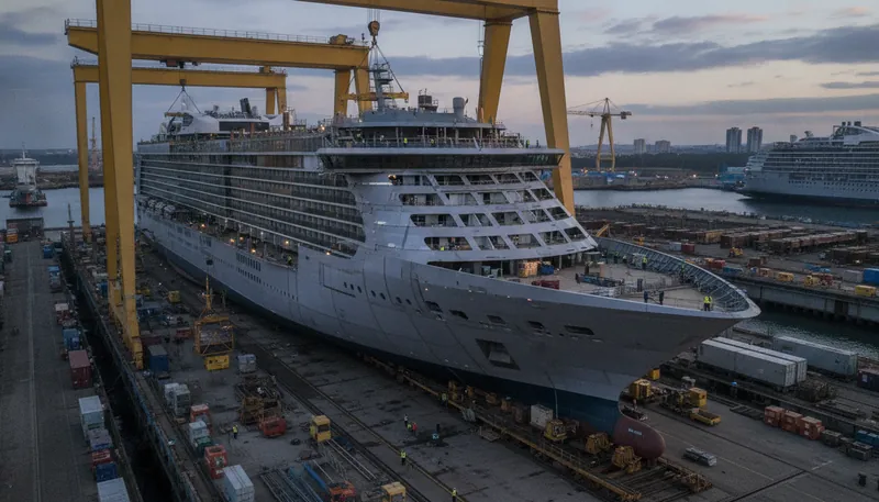 KI-generiertes Symbolbild: NCLs sechstes Prima-Klasse Schiff wird Norwegian Bella